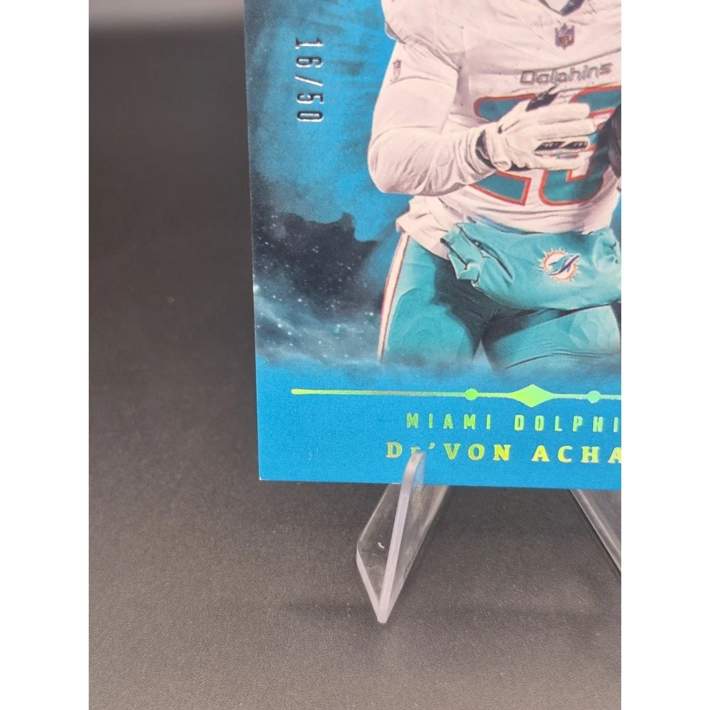 2024 Panini Origins De'Von Achane #38 Turquoise /50  SP Miami Dolphins